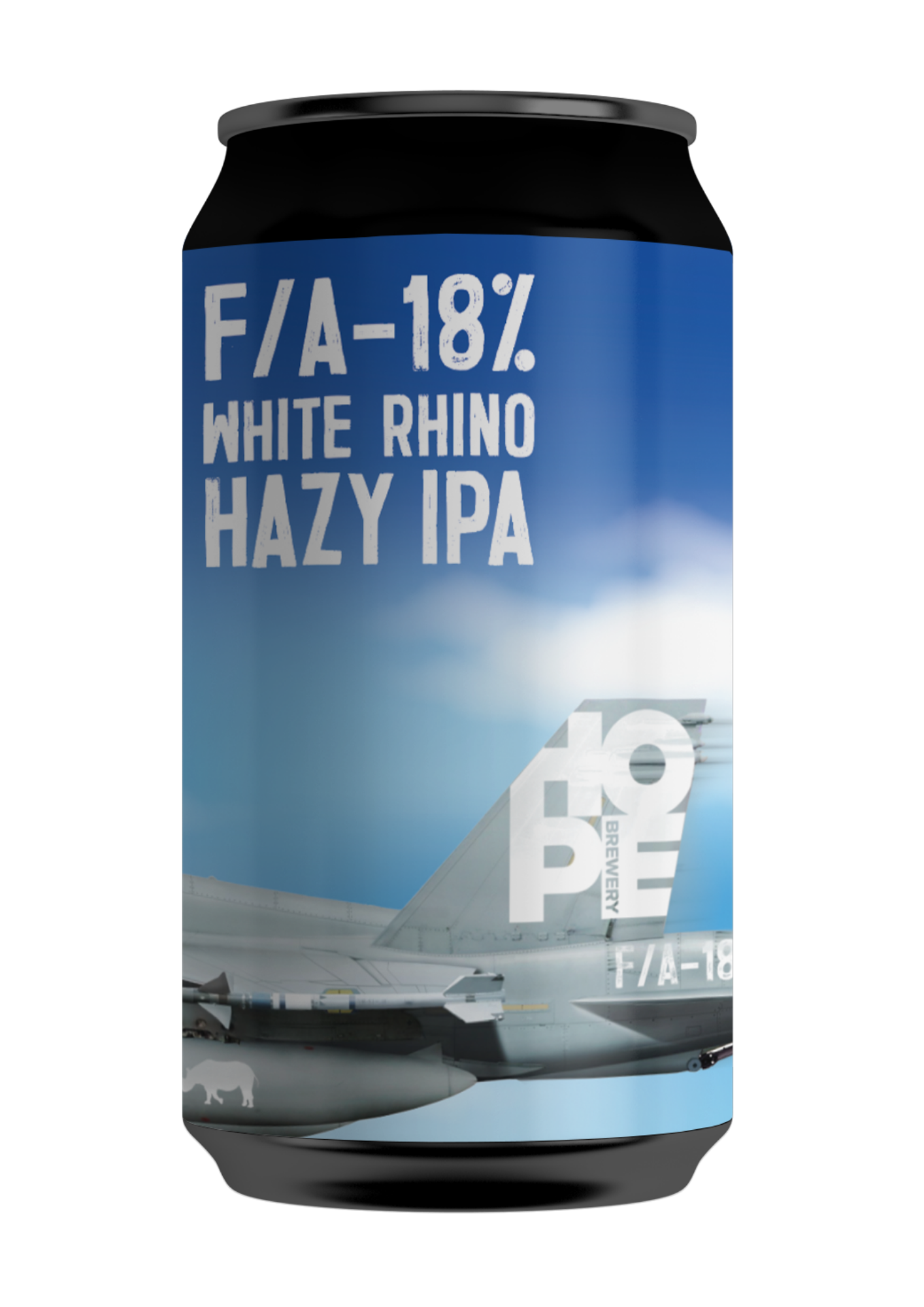 F/A 18% WHITE RHINO HAZY IPA