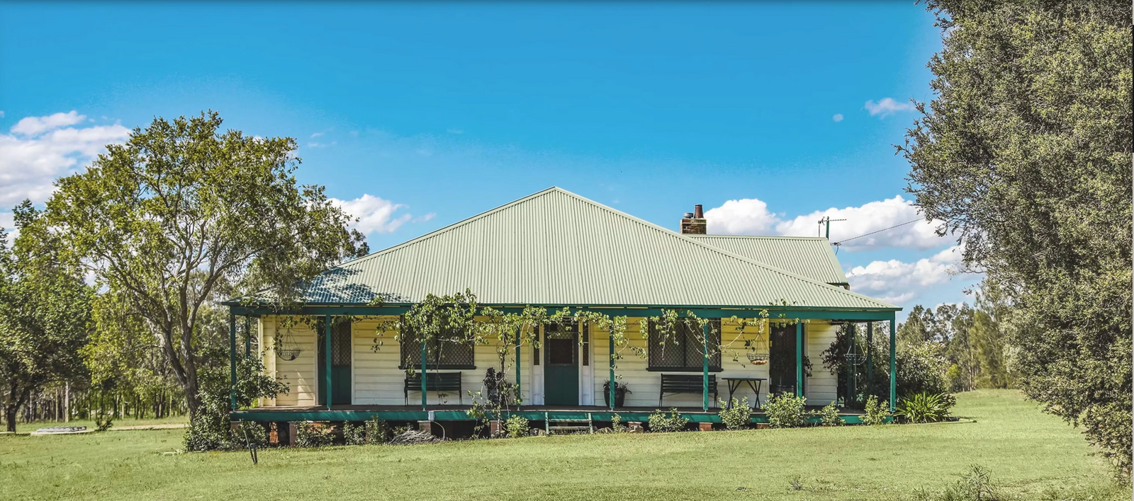 Wombat Cottage at Hope Estate