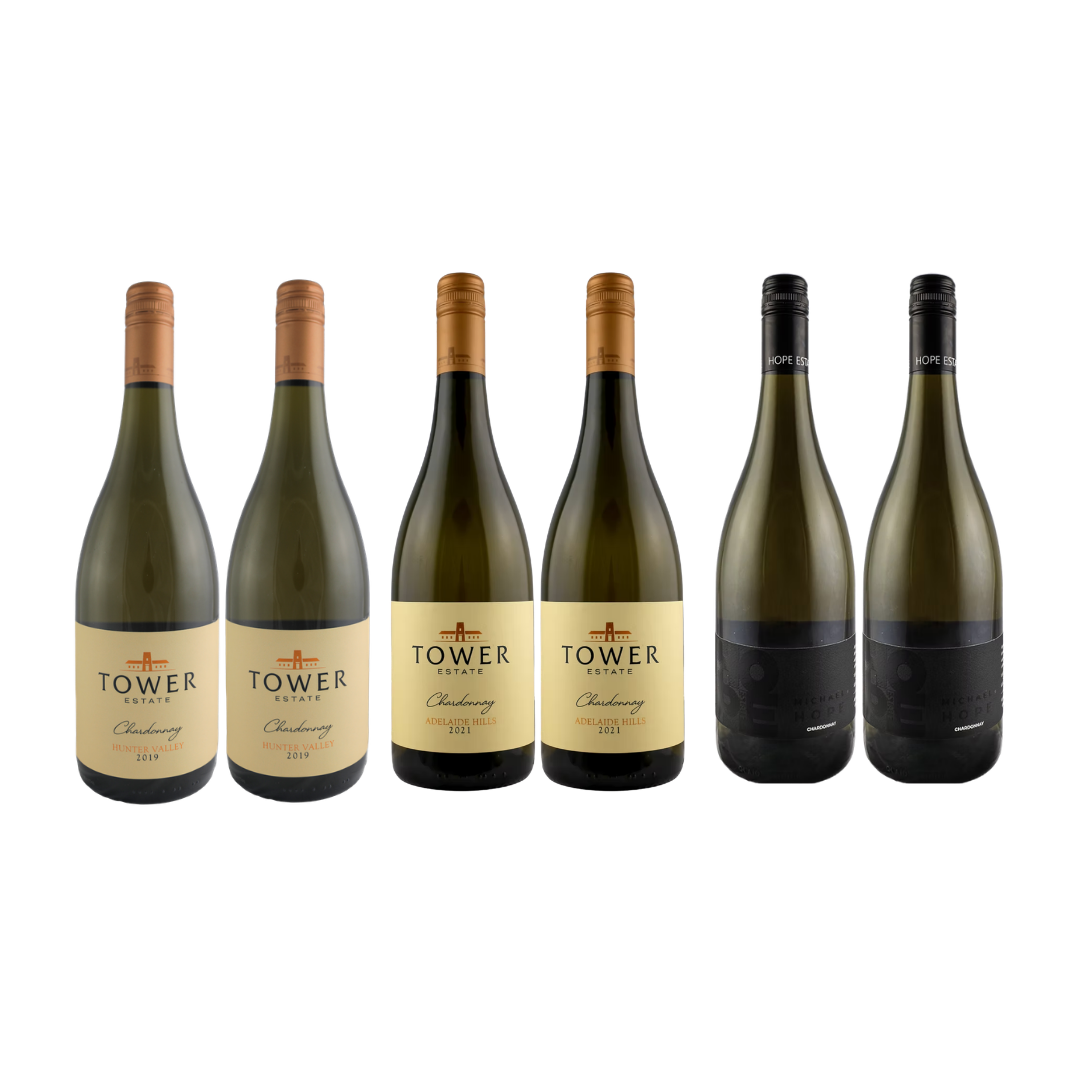 CHARDONNAY 6 PACK – HUNTER & ADELAIDE HILLS SELECTION