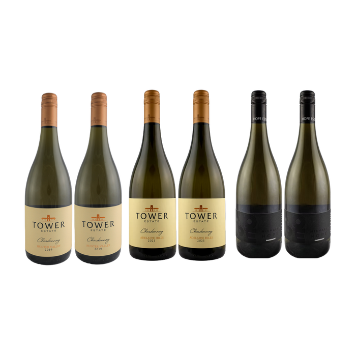 CHARDONNAY 6 PACK – HUNTER & ADELAIDE HILLS SELECTION